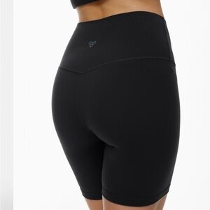 TNA Black High Rise Shorts 7” Length XS